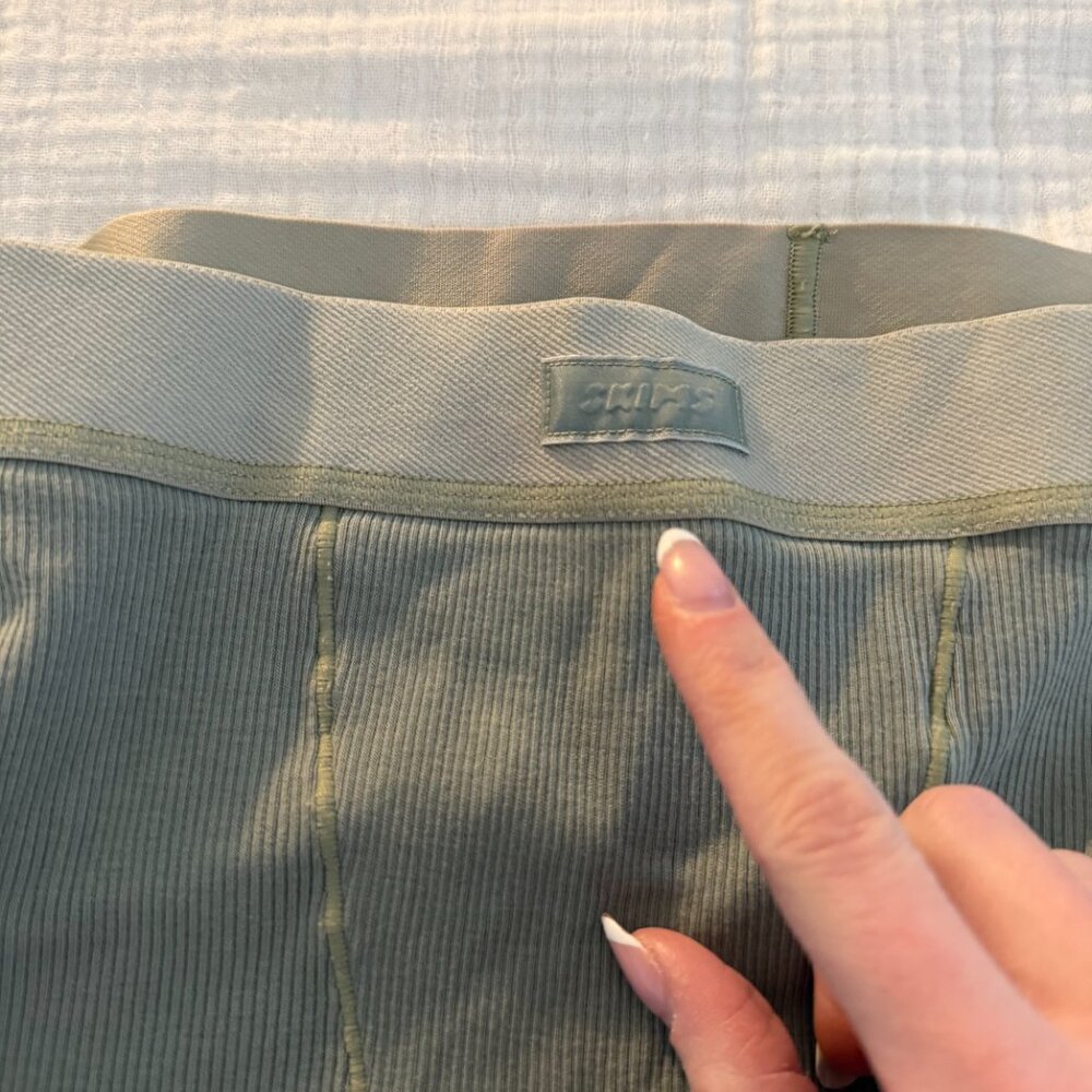 Skims Cotton Rib Boxer - Picture 2 of 4